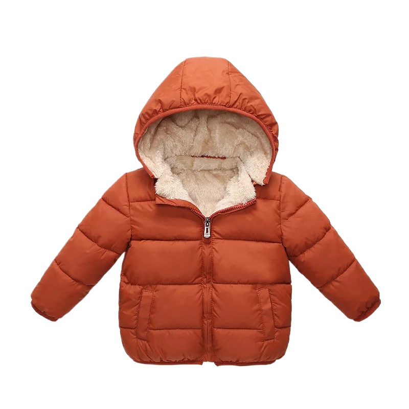 Toddler Boy Winter Fleece Jacket - معطف شتوي جديد للأطفال 2026، سترة