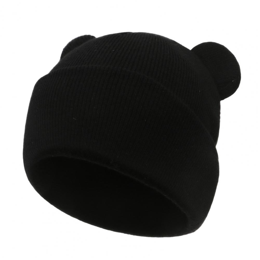 Infant Beanie Hat With Ears - قبعة شتوية للأطفال الرضع، إكسسوار للرضع،