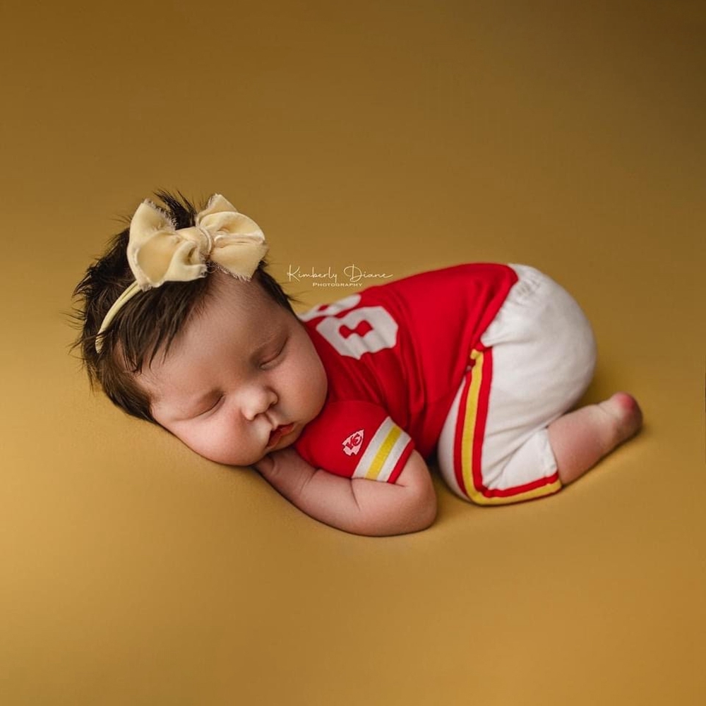 Infant Photography Props Outfit - ملابس تصوير المواليد الجدد: طقم رومبر