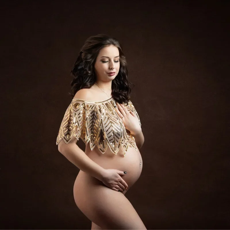 الأمومة التصوير كيب الترتر قمم - مراجعة Maternity Wear وسعره