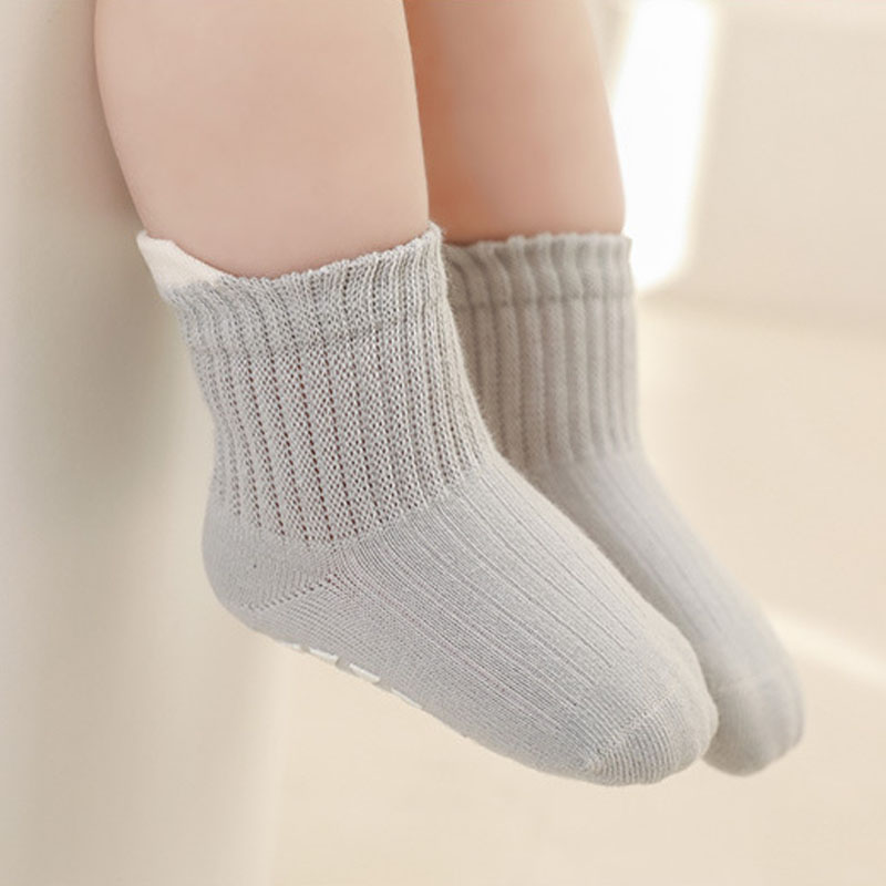 3 أزواج من الجوارب القطنية للأ - مراجعة Unisex Baby Socks Non Slip وسعره