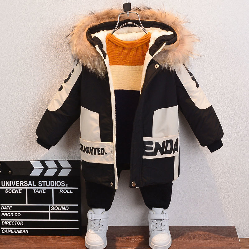 معطف شتوي للأولاد سترة مبطنة ج - مراجعة Toddler Boy Winter Fleece Jacket وسعره