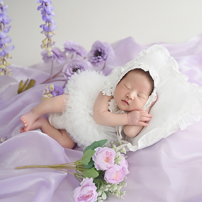 طقم تصوير للمواليد الجدد يتكون - مراجعة Infant Photography Props Outfit وسعره