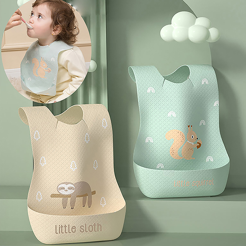 مريلة أطفال مقاومة للماء قابلة - مراجعة Waterproof Baby Bibs Silicone وسعره