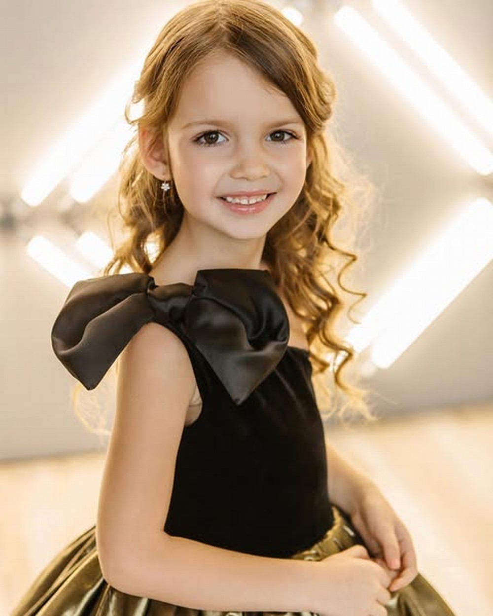 فساتين جديدة سوداء وذهبية من ا - مراجعة Toddler Girl Tulle Party Dress وسعره