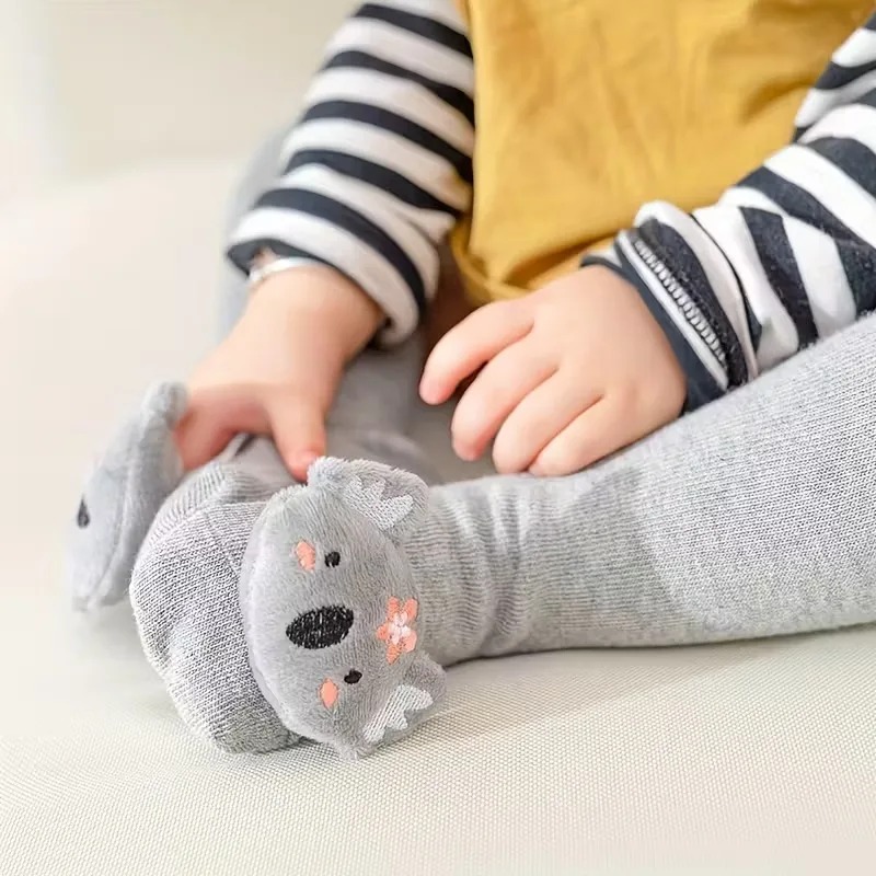 الشتاء سميكة القطن الاطفال الج - مراجعة Unisex Baby Socks Non Slip وسعره