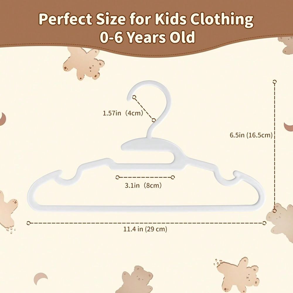 70 100 قطعة من شماعات الأطفال  - مراجعة Baby Clothes وسعره